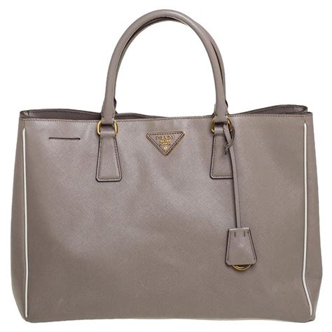 prada gardener tote gray